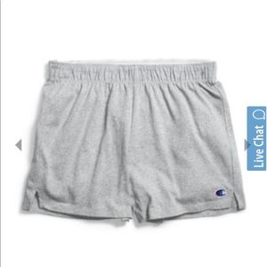 Gray champion shorts
